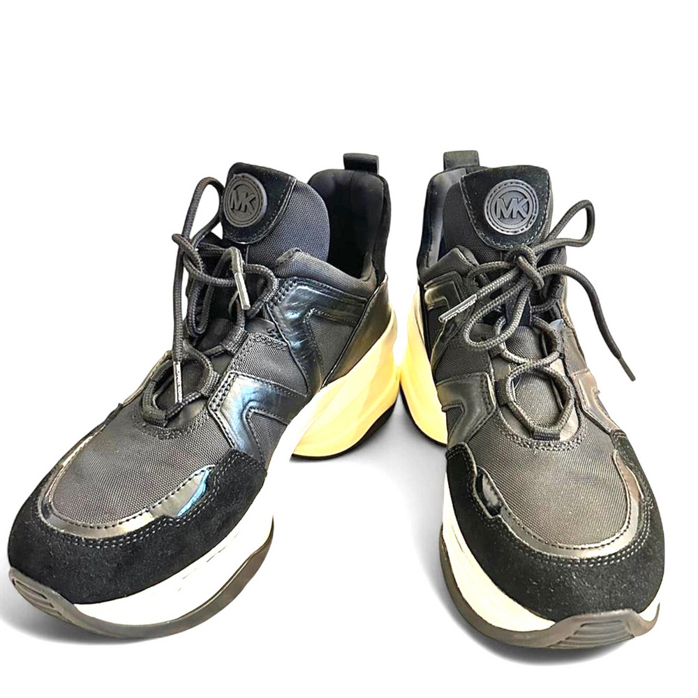Micheal Kors Olympia chunky sneakers women size 8.5 MK lifestyle streetwear shoe